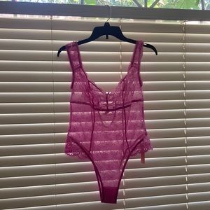 Mentionables Pink Teddy size large